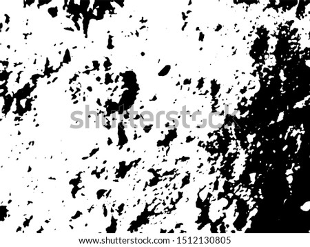 Abstract composition for design elements. Light Distressed Background. Ink Print Distress Background. Grunge Texture. Vector.
