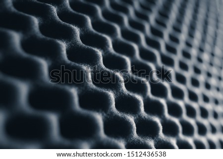 acoustic foam abstract grey background Royalty-Free Stock Photo #1512436538