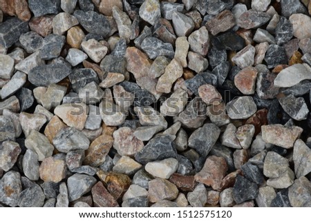 many rock om the floor texture background wallpaper 