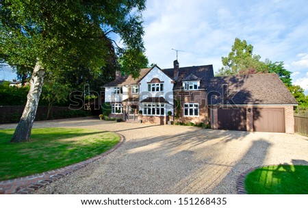 english house Royalty-Free Stock Photo #151268435