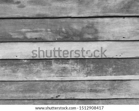Painted old wood and plank wall texture for  blue background