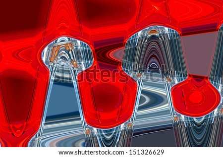 graphic from Rear Light car abstract pattern