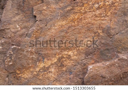 stone structure image on a slice of granite rock