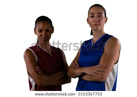 Digital Composite Image of Basketball Players