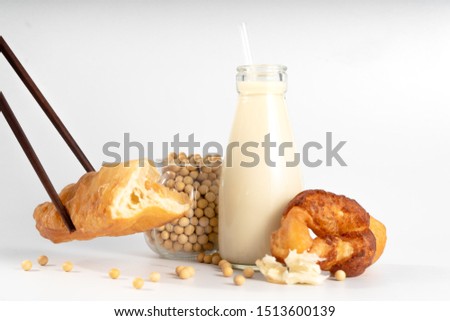 Chinese traditional healthy nutrition breakfast soy milk