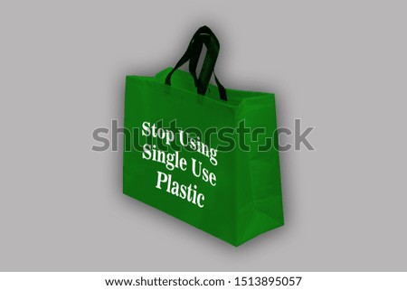Stop Using Single Use Plastic in the world plastic bag is banned now. Bags discounts, sales and deals. Azadi day shop 
