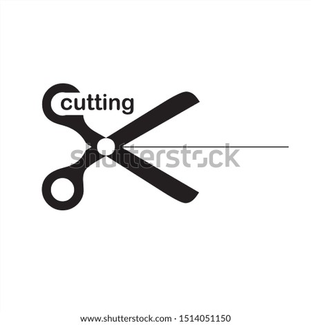 this is the cutting symbol for you