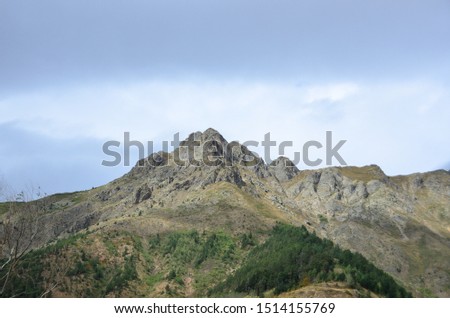 Mountains of north-east of Turkey in Artvin