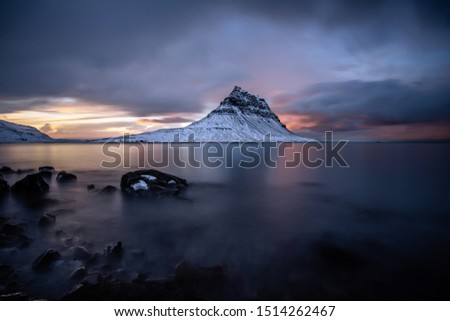 Long exposure photography at Snæfellsnes Península 