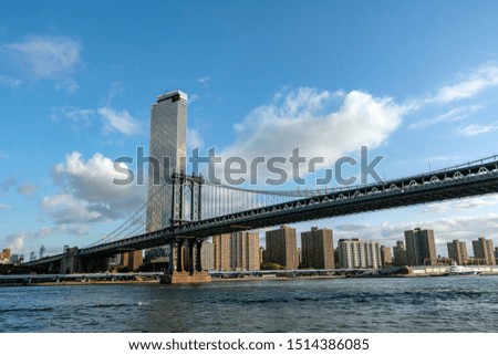 Manhattan Bridge and Lower East Side Buildings