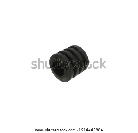                                rubber band isolated on white background