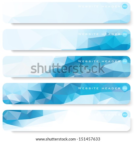 header banner website blue footer template ad business background vector web site header or flag series header banner website blue footer template ad business background vector star crowd texture colo Royalty-Free Stock Photo #151457633