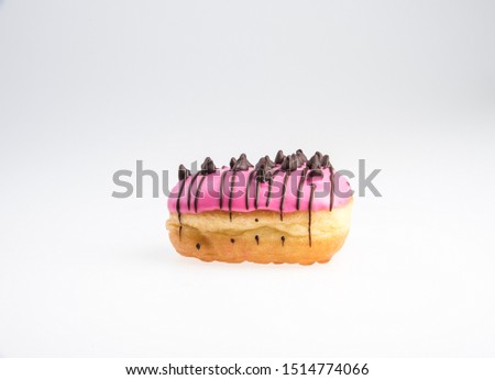 Donut or Heart Shaped Donut on a background new