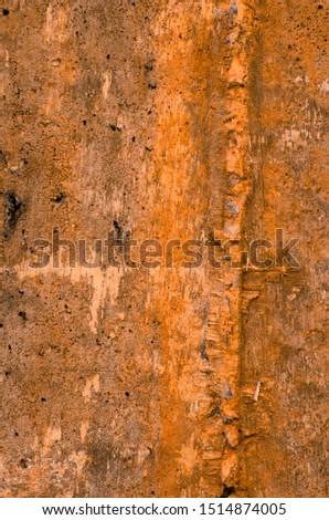 dark brown concrete or cement texture background retro pattern crack rust wall and floor 