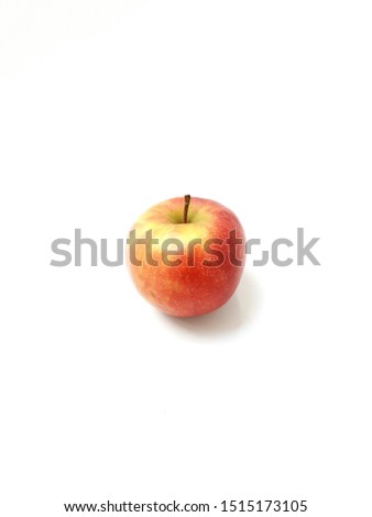 Red apple fruit juicy fresh