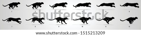 Run cycle Animation sequence, animation frames Royalty-Free Stock Photo #1515213209