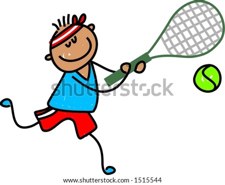 tennis kid