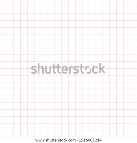 Abstract squared grid. Geometric pattern for school, wallpaper, web page, textures, fabric, textile. Lined paper blank sheets set isolated on transparent background.