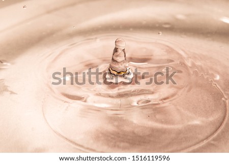 
Water drops falling down. Raindrops on colorful background.