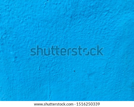 Blue cement wall texture background abstract