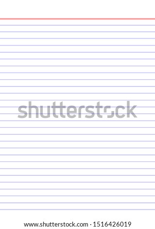 notebook lined paper for student.