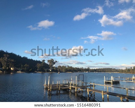 iPhone X - Tasmania, Blue Lake Sky 