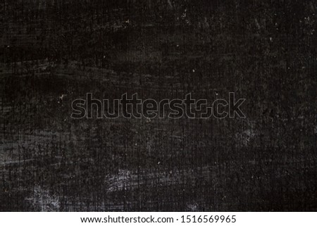 Old black background. Grunge texture. Handmade black background