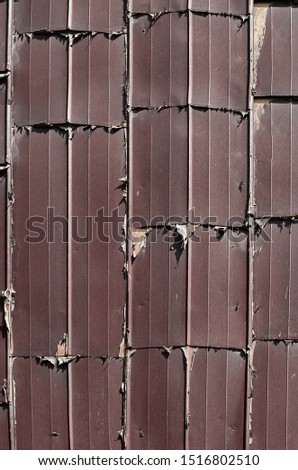 Rusty Steel Metal with cracked paint, grunge background