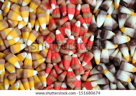 candy corn for background and texture