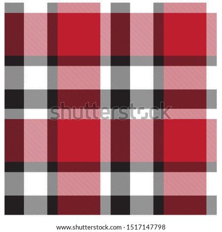 Colourful Classic Modern Plaid Tartan Seamless Print/Pattern in Vector - This is a classic plaid(checkered/tartan) pattern suitable for shirt printing, jacquard patterns, backgrounds