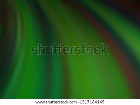 Light Green vector background with bent ribbons. Modern gradient abstract illustration with bandy lines. Textured wave pattern for backgrounds.