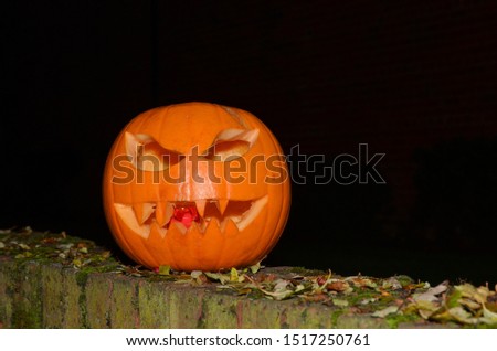 Helloween pumpkin lantern, Helloween party