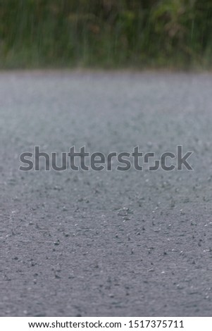 A picture of a raining moment in Ninh Binh in Vietnam