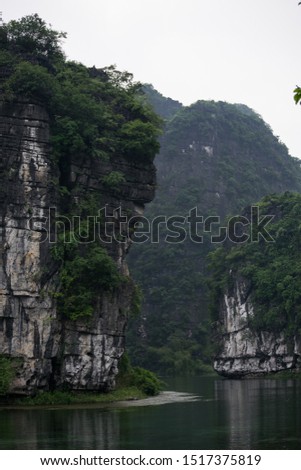 A picture of a famous place in Vietnam, Ninh Binh
