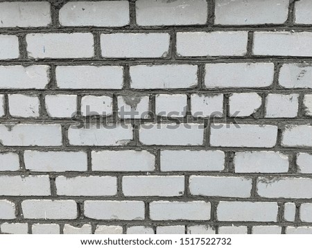boring white brick wall background