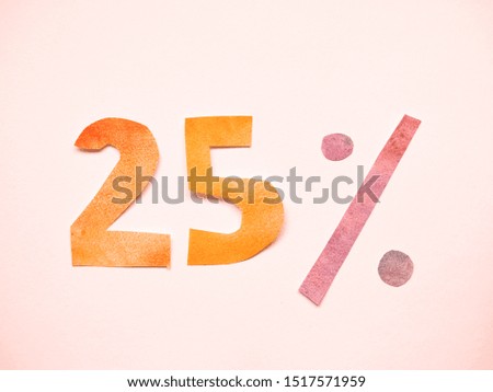 image of percent sign discount, sale background
