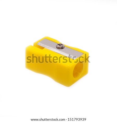 colors sharpener on white background Royalty-Free Stock Photo #151793939