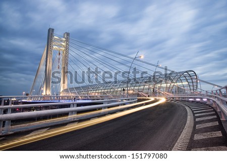 Basarab bridge, Bucharest, Romania