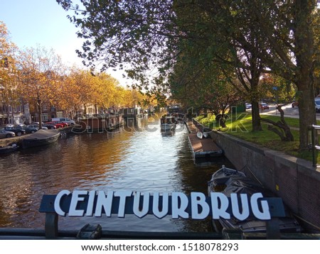 Photo of Amsterdam city in Autumn
