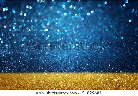 blue defocused lights background