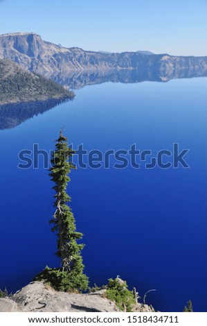 Crater Lake National Park in Oregon USA