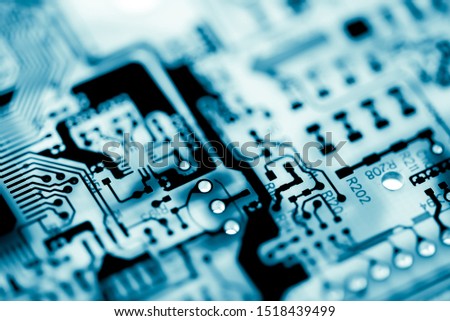 Abstract,close up of Mainboard Electronic computer background.