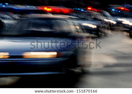 traffic of cars on the night road, the headlights