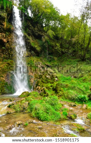 Gostilje waterfall in mountain Zlatibor, Serbia