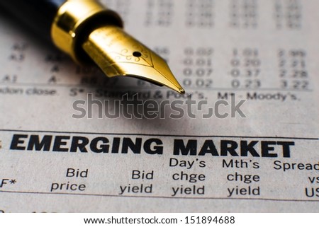 Emerging market Royalty-Free Stock Photo #151894688