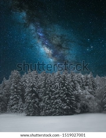Milky way, i took this during winter time and i planned this photo using photopils great app to plan your photos.