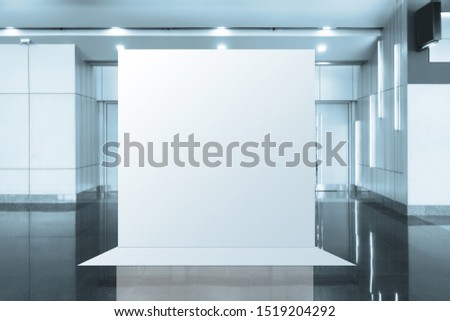Aspect ratio - 4:3  Fabric Pop Up basic unit Advertising banner media display backdrop, empty background