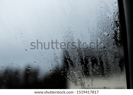 Rain drop wet window glass texture Overlay