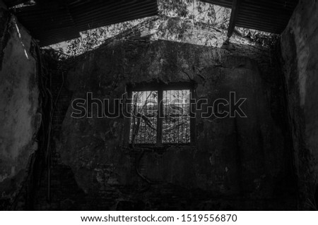 The window prison build by colonial company in Indonesia.
