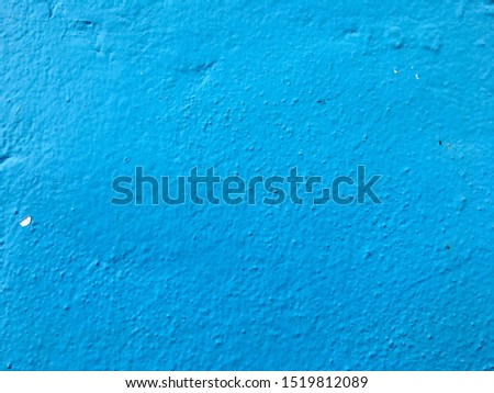 Blue cement wall texture background abstract
